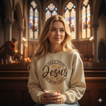 Fall for Jesus Sweatshirt