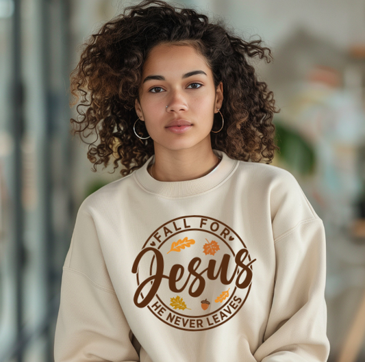 Fall for Jesus Sweatshirt