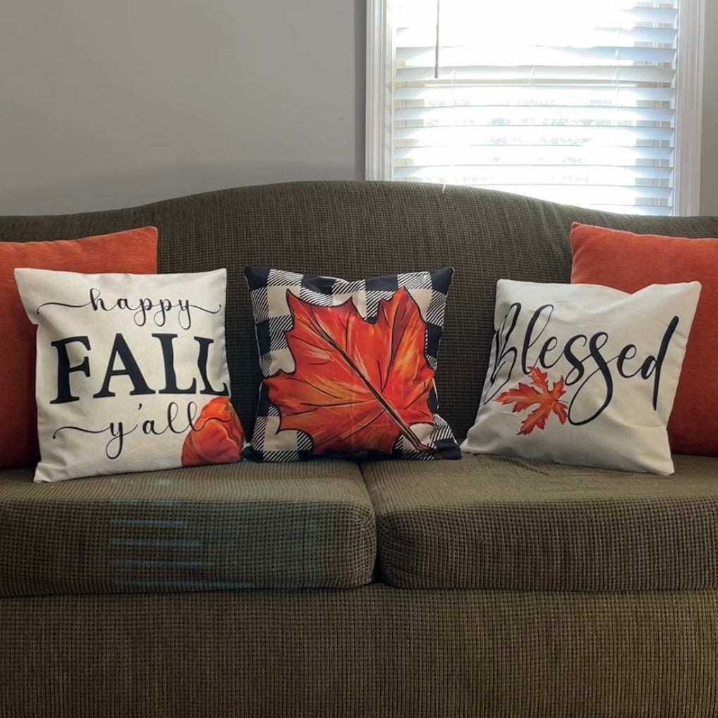 Blessed Fall Pillow Covers