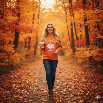 Grateful Thankful Blessed Sweater