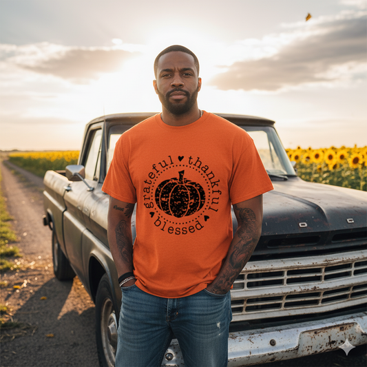 Grateful Thankful Blessed T-Shirt